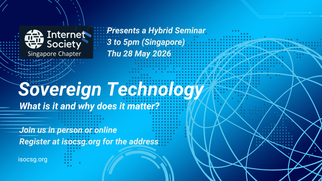 Sovereign Technology hybrid meetup 28 May 2026