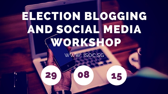 Election Blogging and Social Media Workshop (Sat 29 Aug&nbsp;2015)