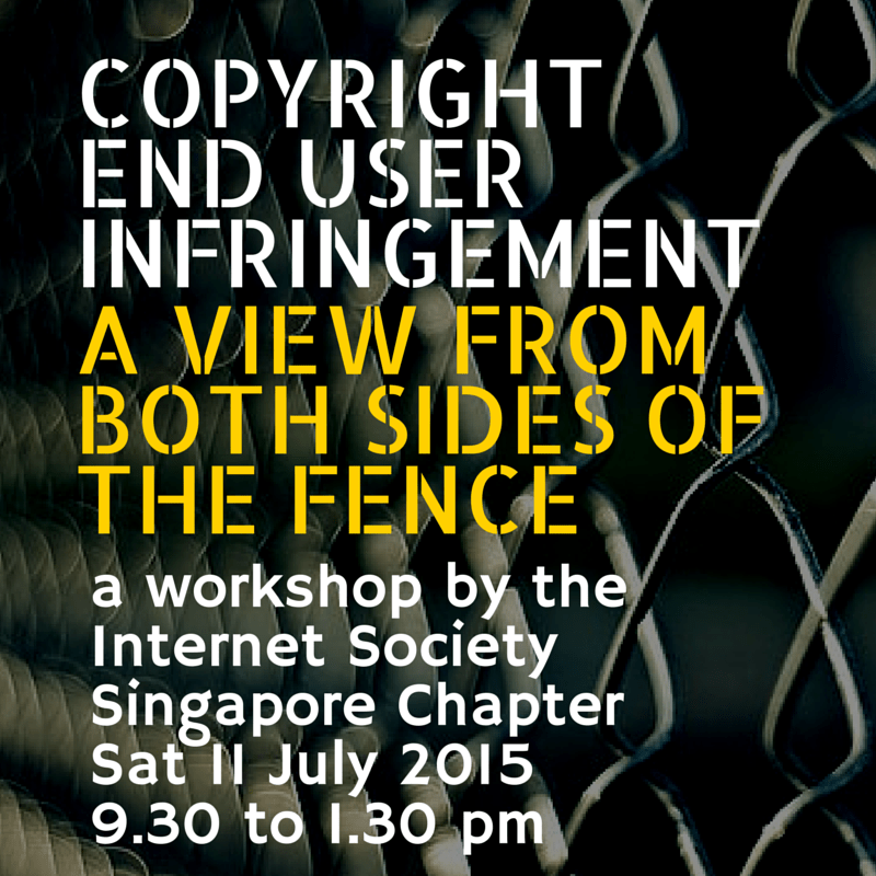 copyright end user infringement workshop